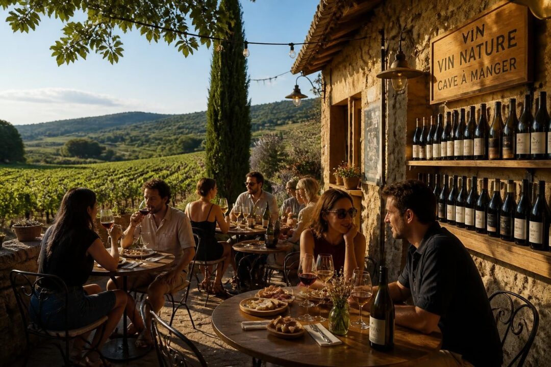 découvrez les meilleurs bars à vins et caves à manger pour savourer du vin nature dans la vallée du rhône, alliant ambiance conviviale et sélection authentique.